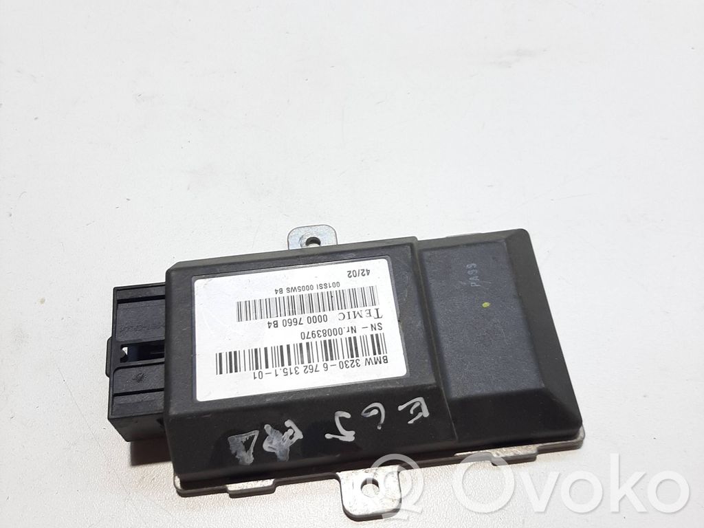 BMW 7 E65 E66 Steering rack control module 