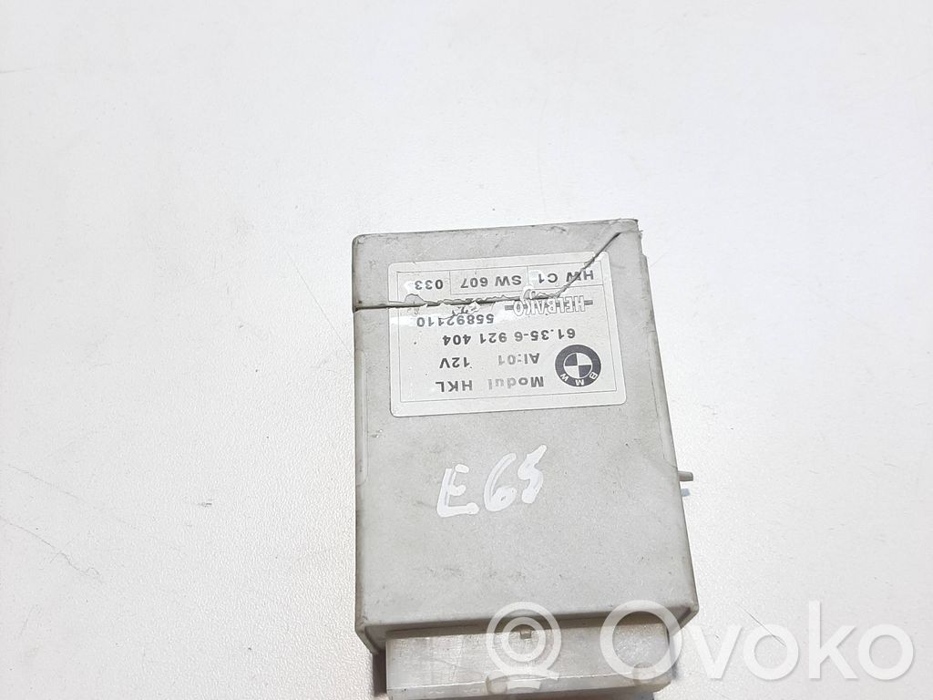 BMW 7 E65 E66 Unité de commande / module de hayon 