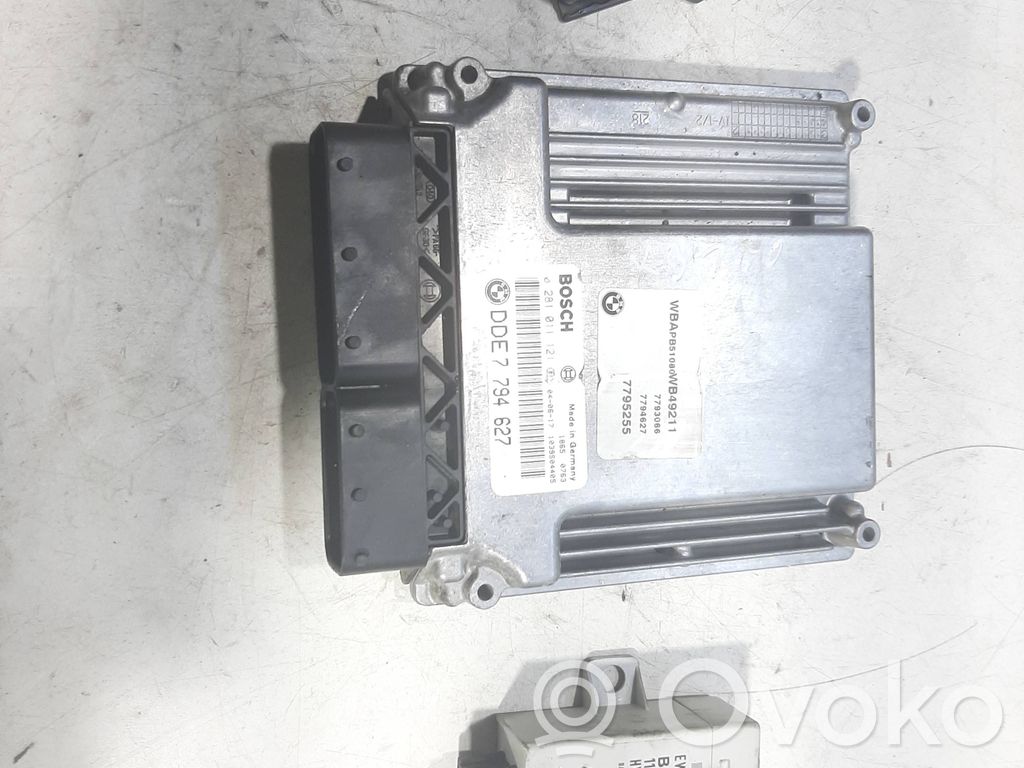 BMW X3 E83 Engine ECU kit and lock set 