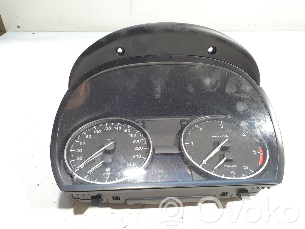 BMW 3 E90 E91 Speedometer (instrument cluster) 