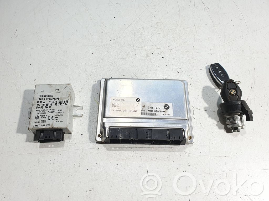 Engine ECU kit and lock set   7505825,7512254,7511570