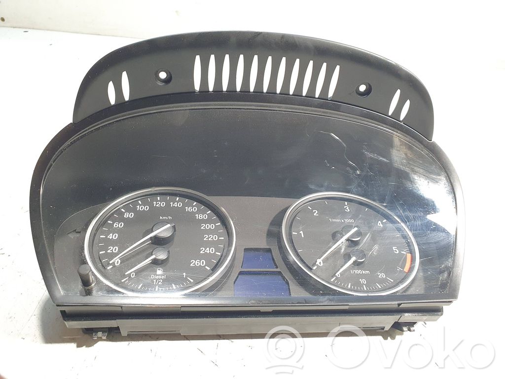 BMW 5 E60 E61 Speedometer (instrument cluster) 