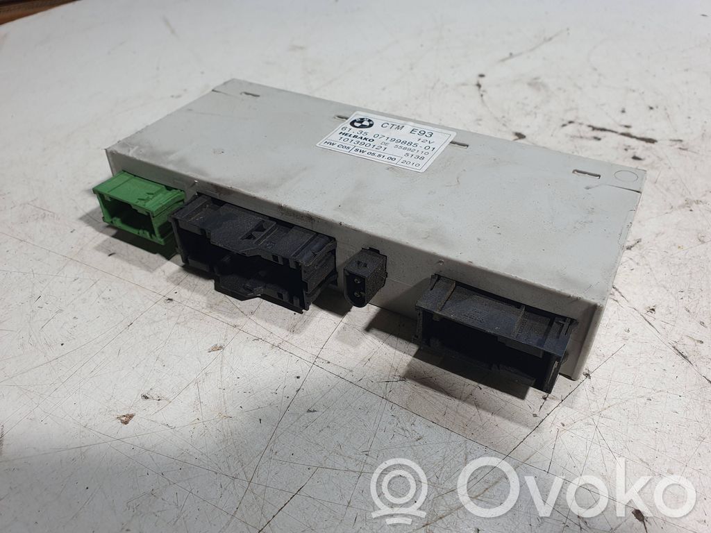 BMW 3 E92 E93 Sunroof control unit/module 