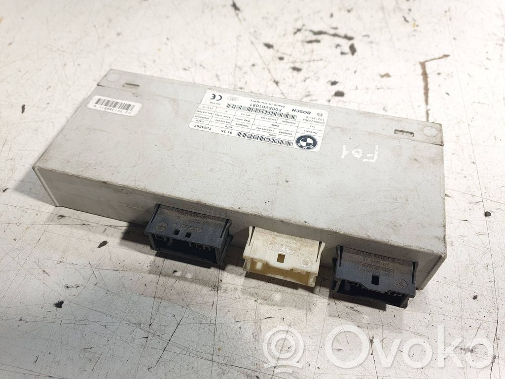 BMW 5 F10 F11 Sterownik / Moduł elektrycznej klapy tylnej / bagażnika 