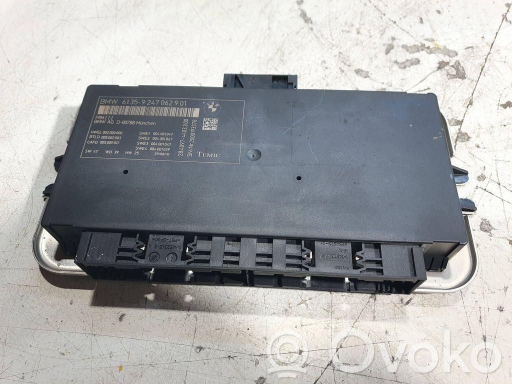 BMW 5 F10 F11 Sterownik / Moduł świateł LCM 