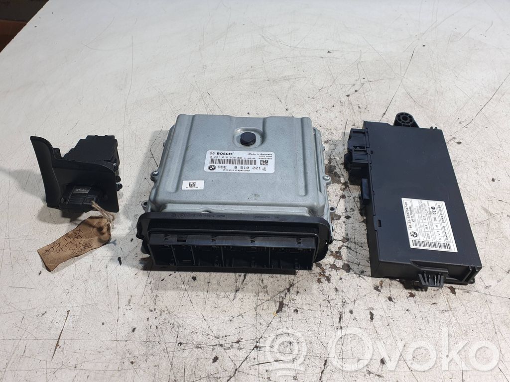 BMW 3 E92 E93 Kit centralina motore ECU e serratura 