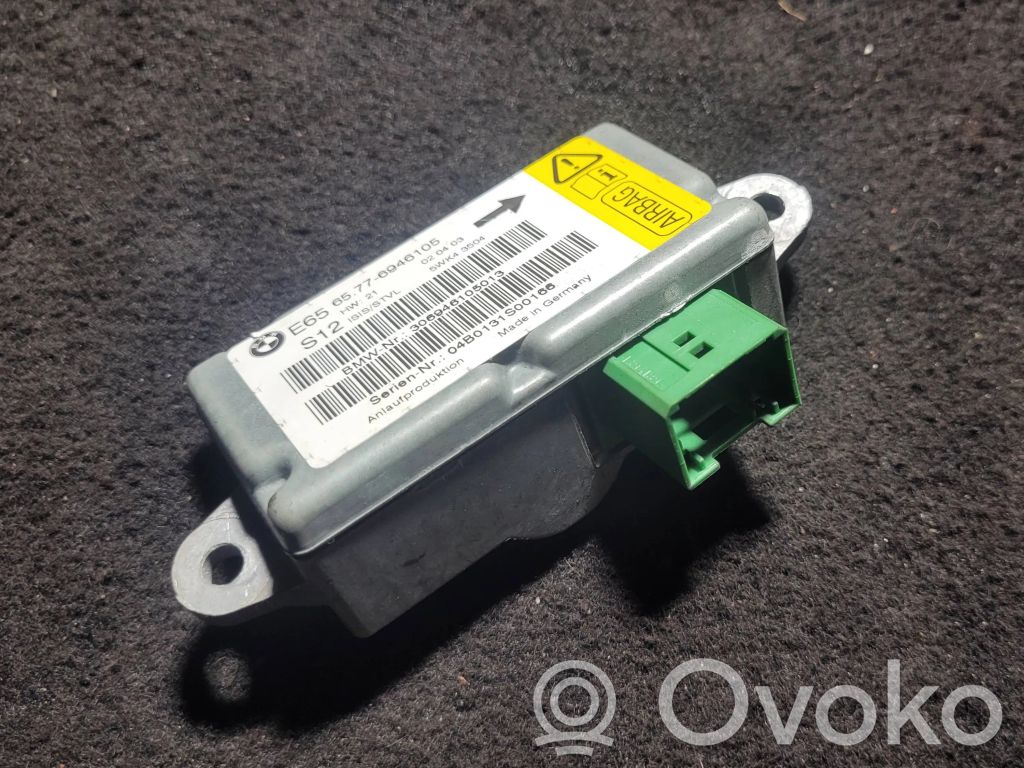 BMW 7 E65 E66 Airbagsensor Crashsensor Drucksensor 