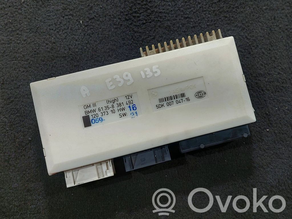 BMW 5 E39 Module confort 