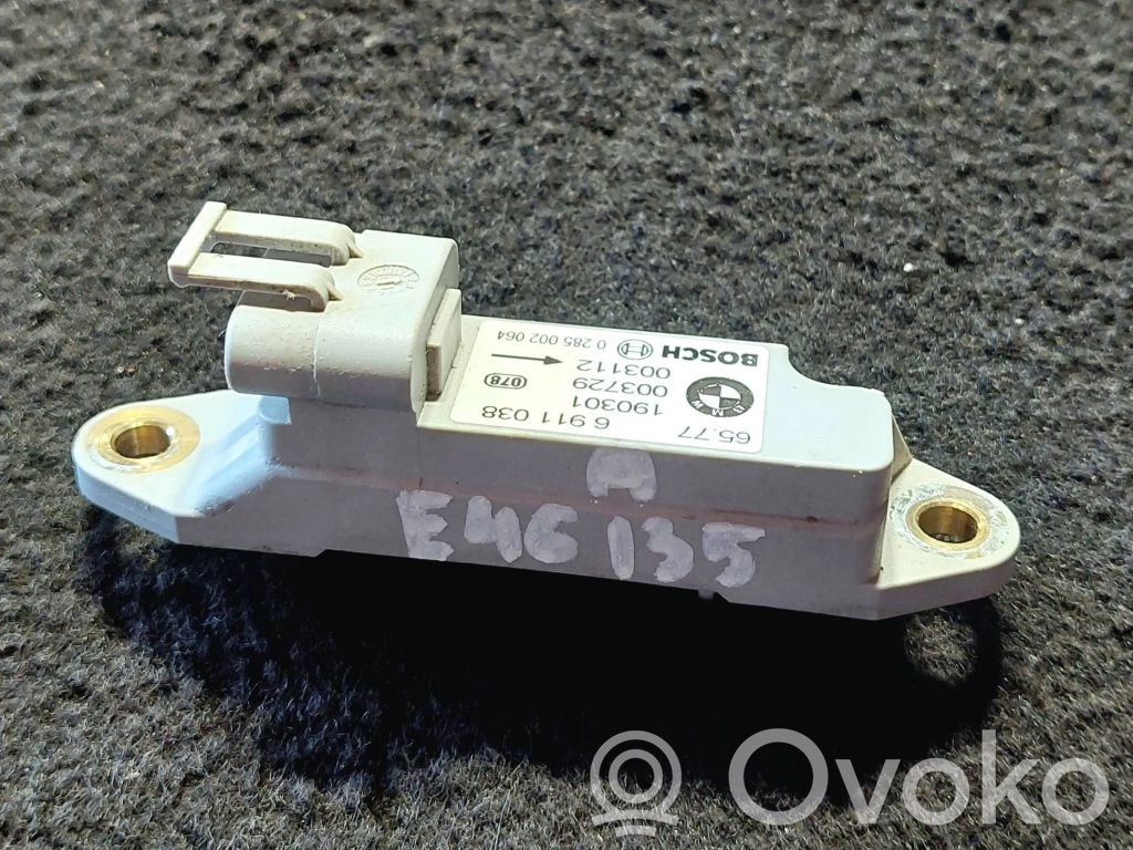 Airbag deployment crash/impact sensor   003729,6911038,003112,0285002064,190301