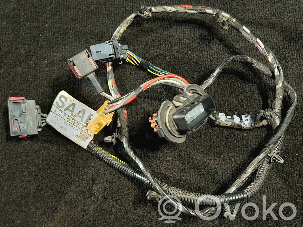 Saab 9-3 Ver1 Cableado de puerta trasera 