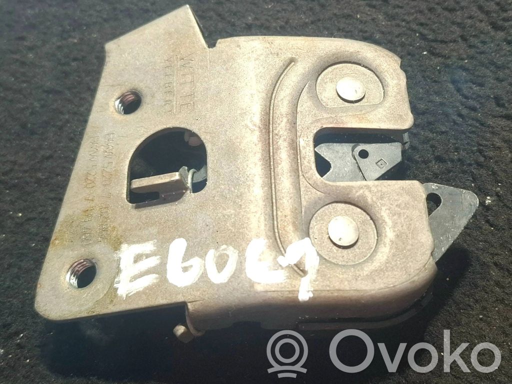 BMW 5 E60 E61 Seat back rest lock catch 