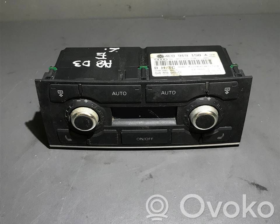 Audi A8 S8 D3 4E Climate control unit 