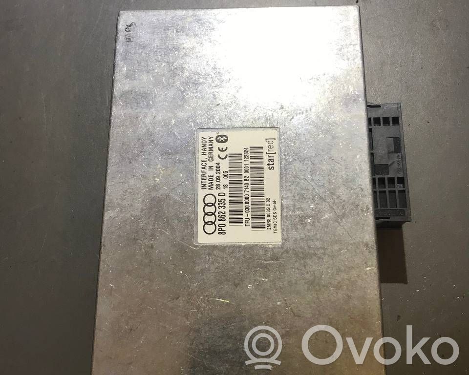Audi A4 S4 B6 8E 8H Bluetooth control unit module 