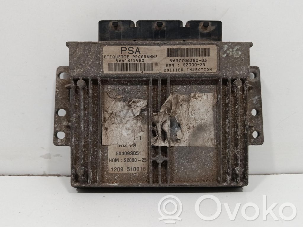 Peugeot 206 Engine control unit/module 
