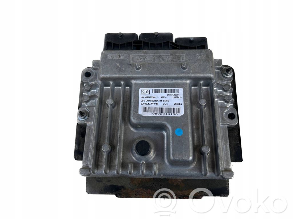 Citroen DS5 Engine control unit/module 