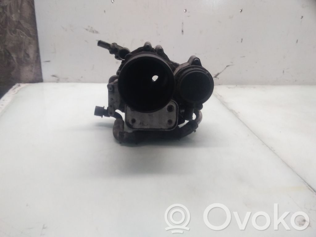 Audi A6 S6 C6 4F Oil filter mounting bracket 