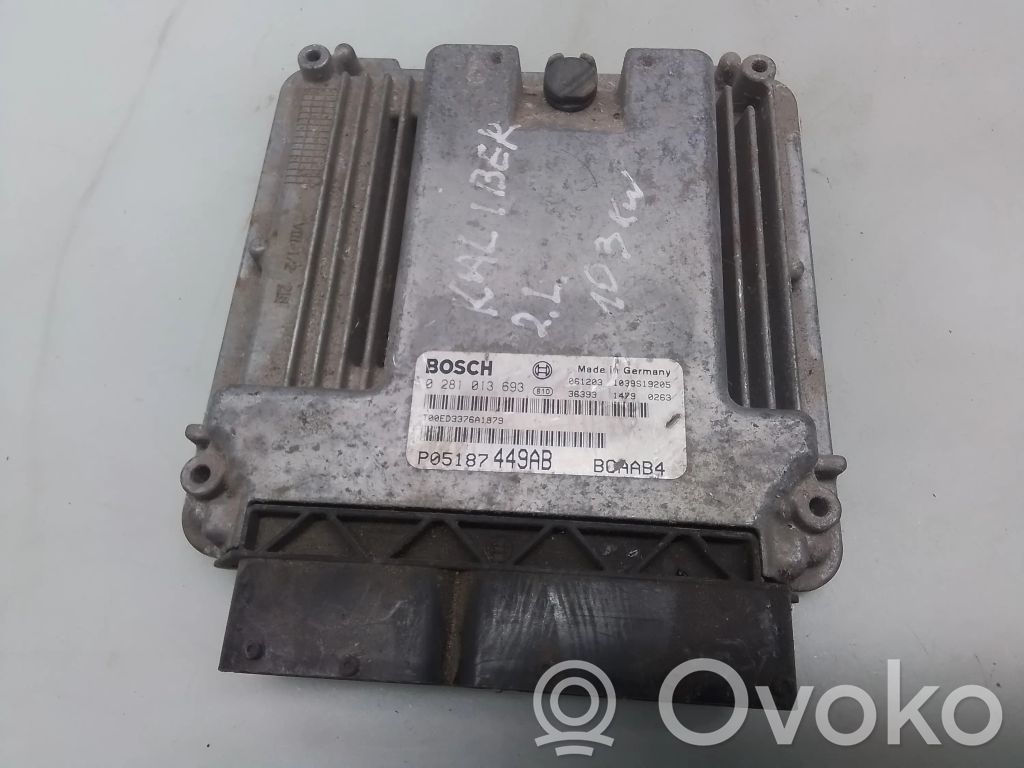 Dodge Caliber Engine control unit/module 