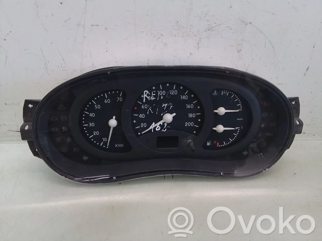Renault Clio II Spidometrs (instrumentu panelī) 