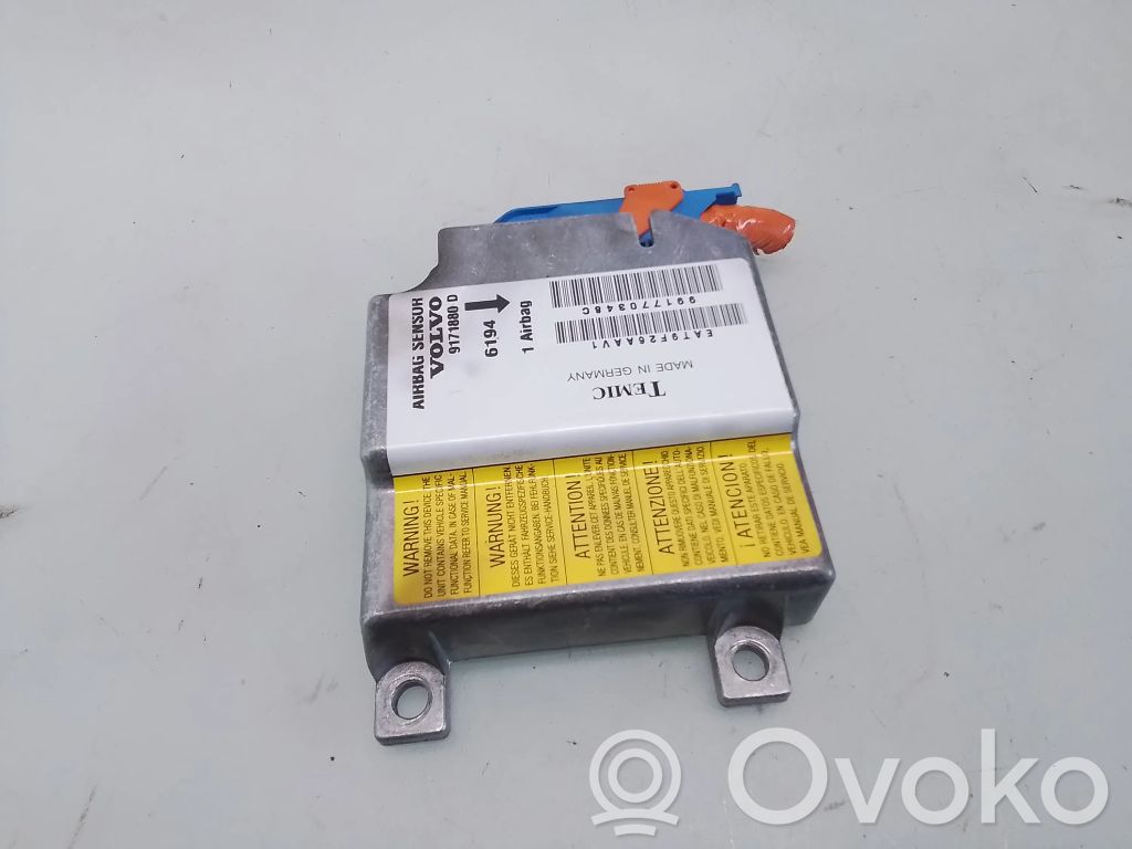 Volvo S70  V70  V70 XC Airbag control unit/module 