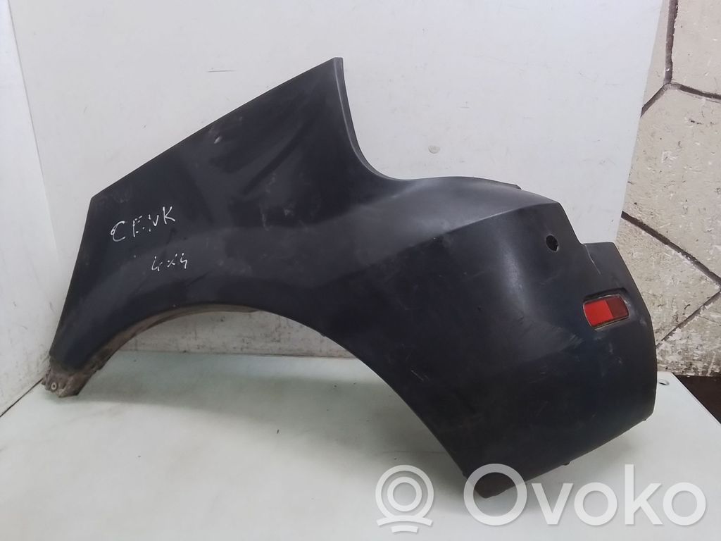 Renault Scenic RX Moldura de la esquina del parachoques trasero 