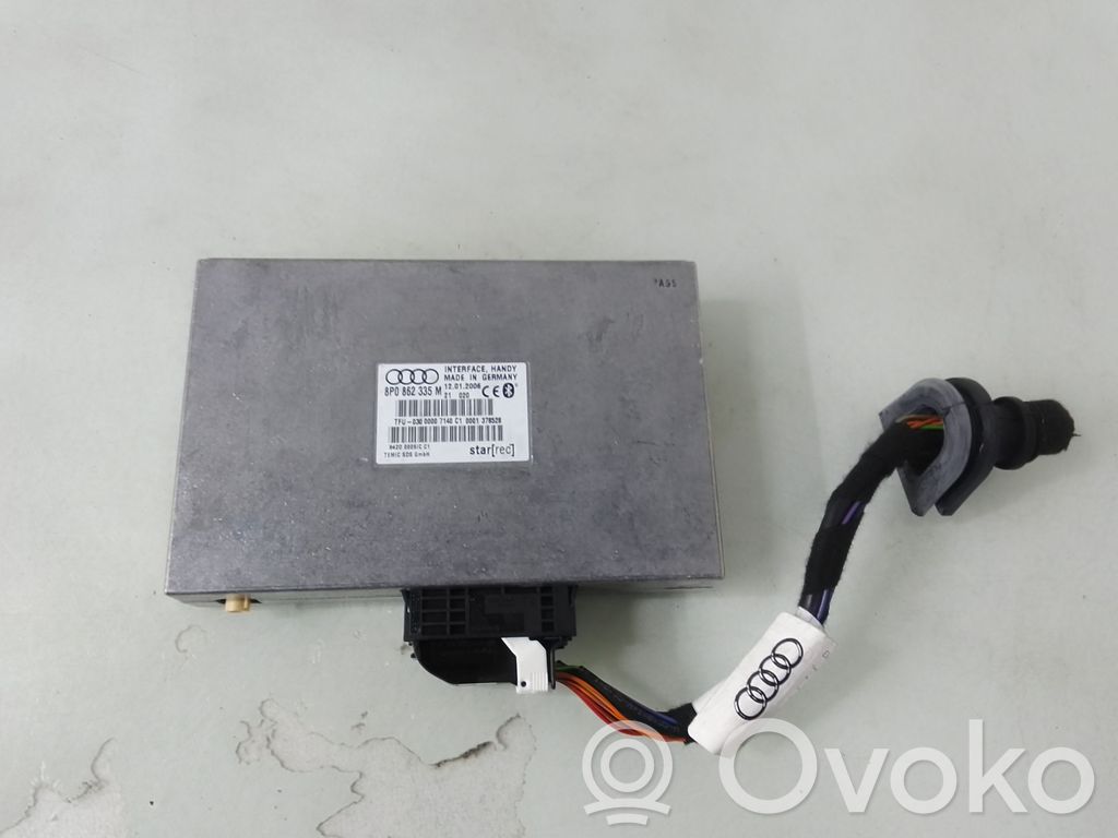 Audi A4 S4 B7 8E 8H Bluetooth modulis 