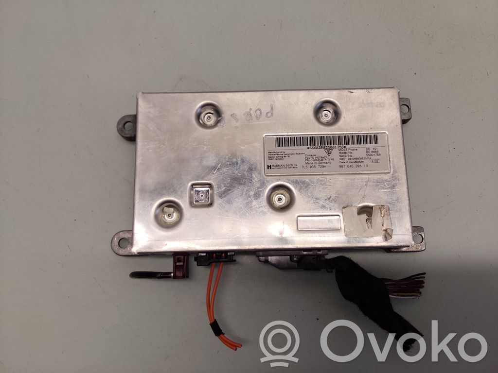 Porsche Cayenne (9PA) Bluetooth control unit module 