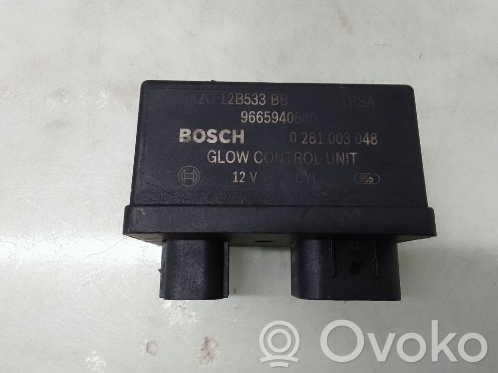 Citroen C5 Relè preriscaldamento candelette 