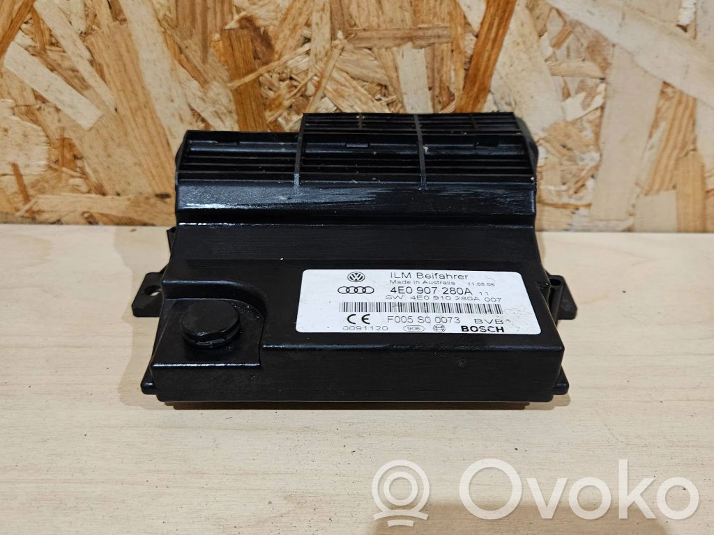 Other control units/modules   4E0907280A,F005S00073,4E0910280A