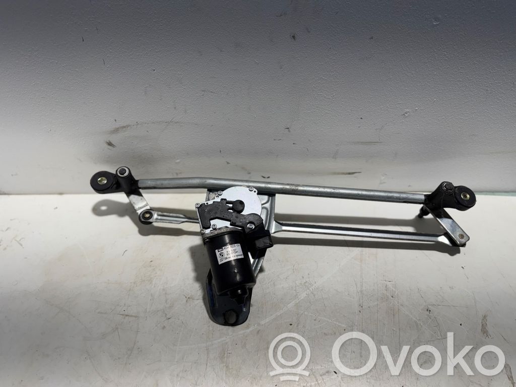 BMW X5 E53 Mechanizm i silniczek wycieraczek szyby przedniej / czołowej 