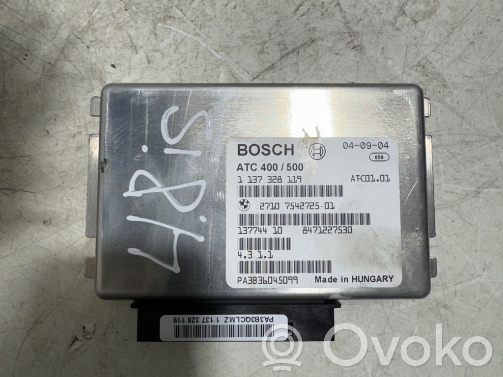 Gearbox control unit/module   7542725,8471227530,1137328119