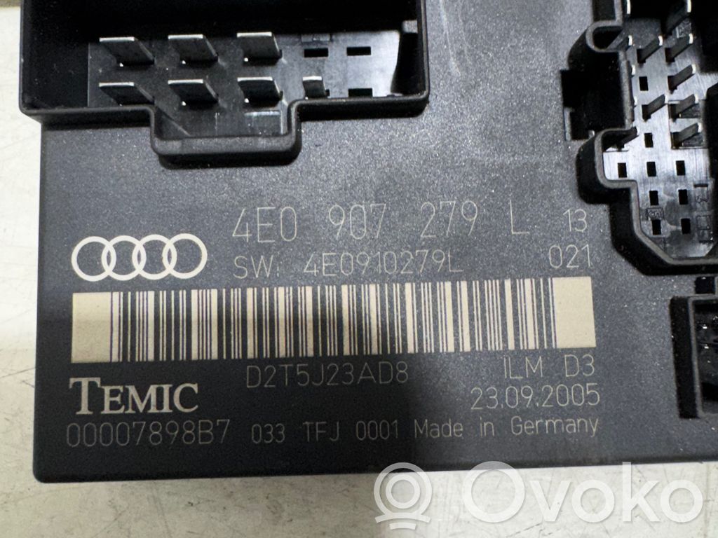Module confort   4E0907279L,4E0910279L,00007898B7