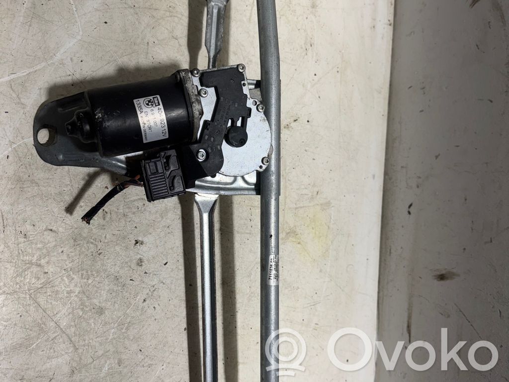BMW X5 E53 Mechanizm i silniczek wycieraczek szyby przedniej / czołowej 