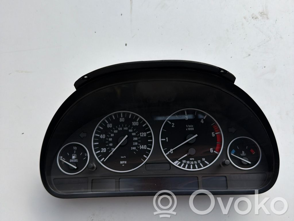 BMW X5 E53 Speedometer (instrument cluster) 