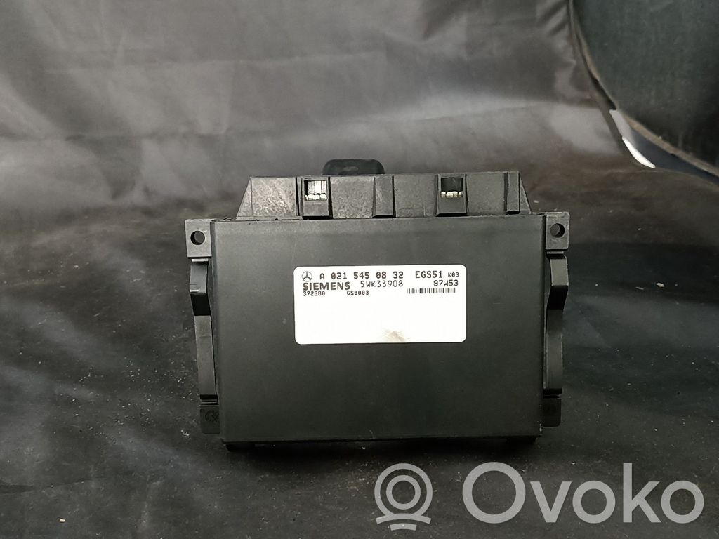 Gearbox control unit/module   0215450832,A0215450832