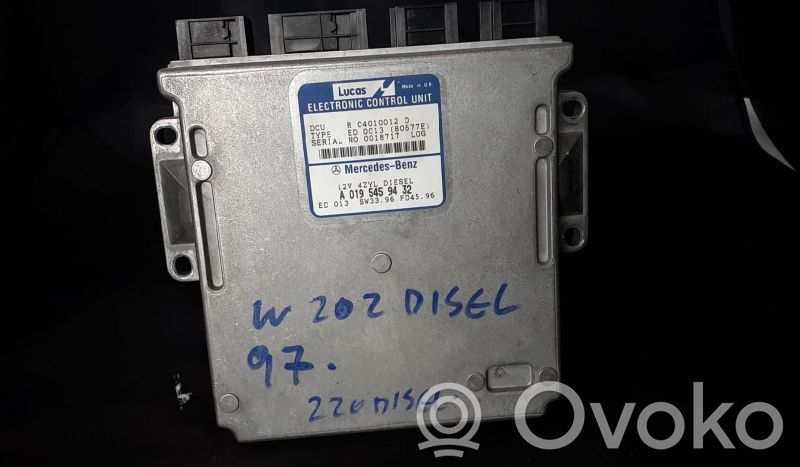 Engine control unit/module   0195459432,A0195459432