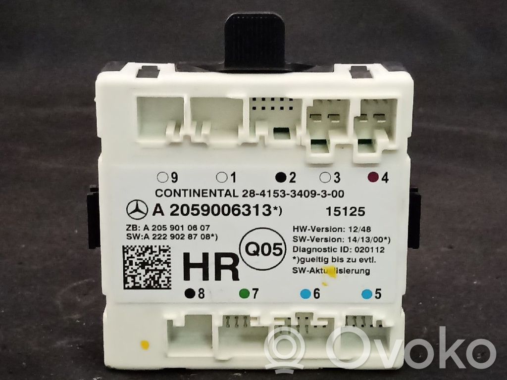 Mercedes-Benz C W205 Door control unit/module 