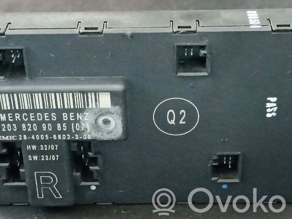 Unité de commande module de porte   2038209085,2038209285,FRENTEDIREITO