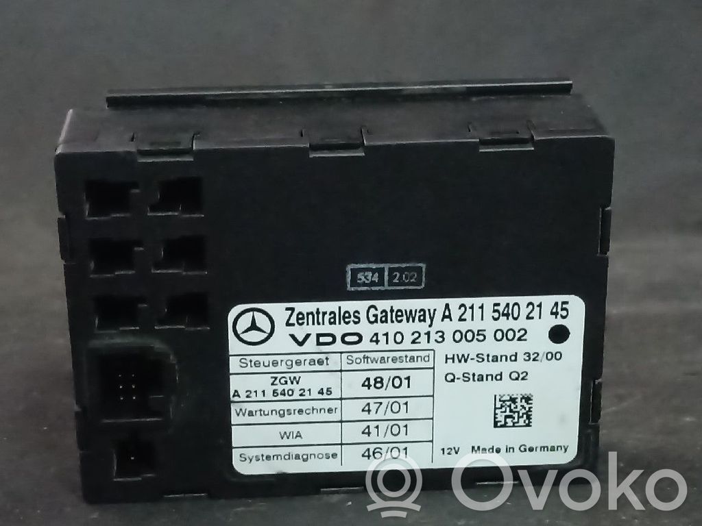 Mercedes-Benz E W211 Other control units/modules 
