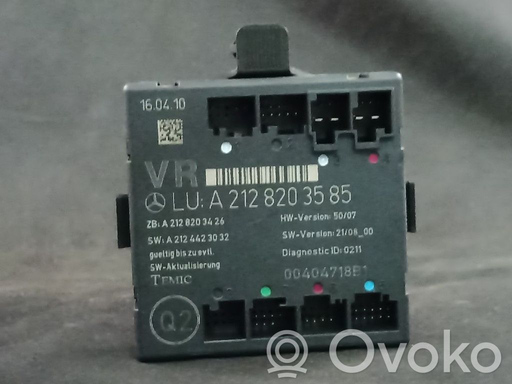 Door control unit/module   2128203585,FRENTEDIREITO