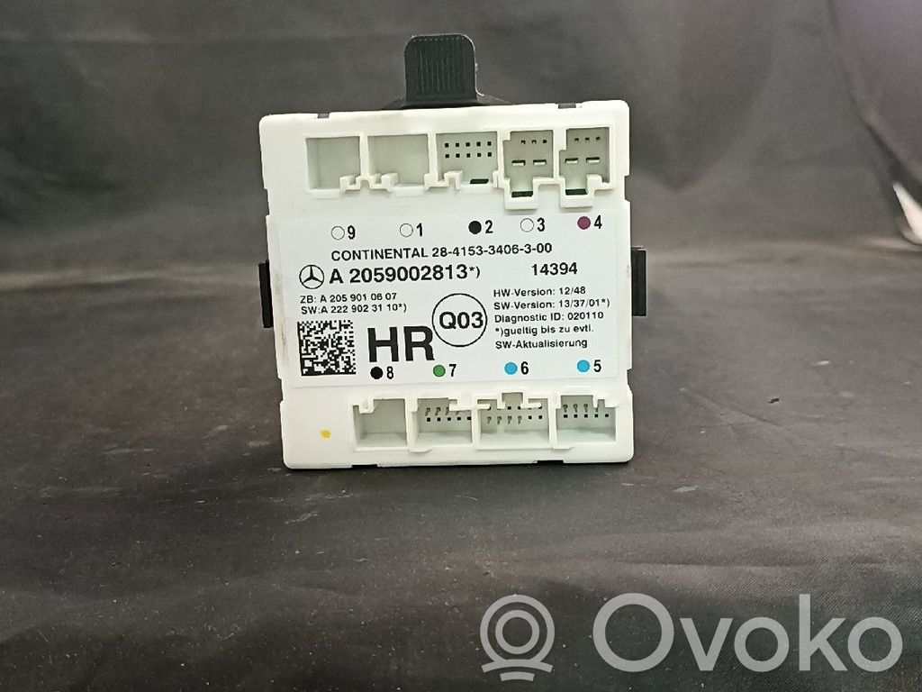 Unité de commande module de porte   2059002813,A2059002813