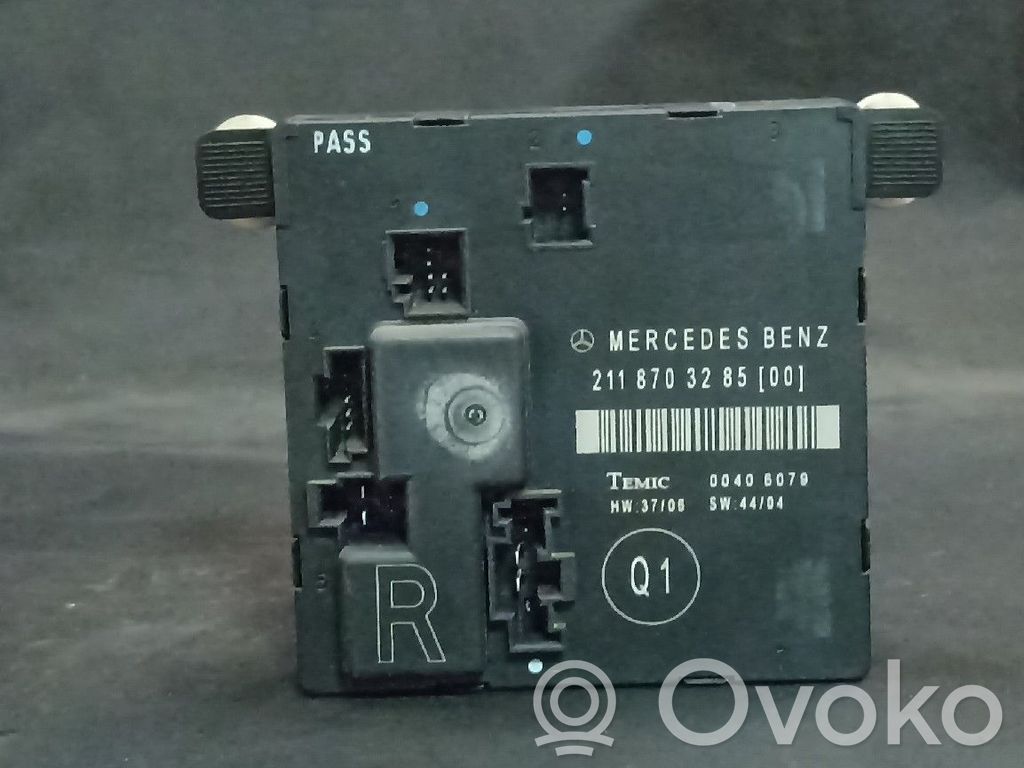 Unité de commande module de porte   2118703285,A2118703285,TRASDIREITO
