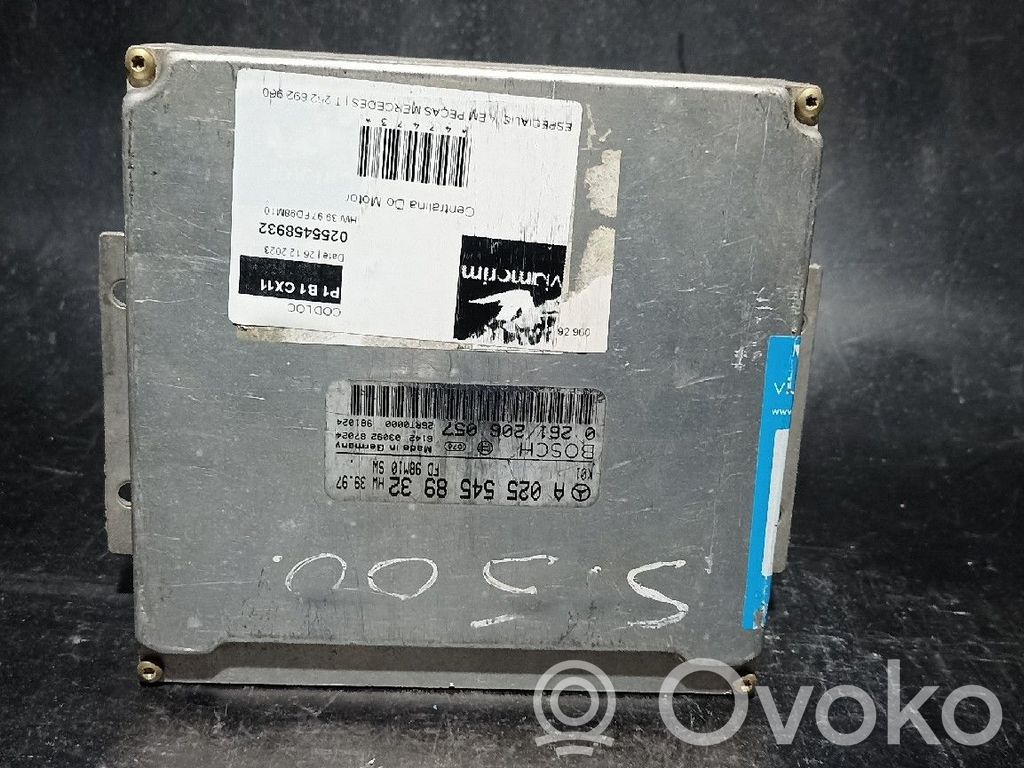 Unidad de control/módulo del motor   0255458932,A0255458932,FD98M10HW3997,K01