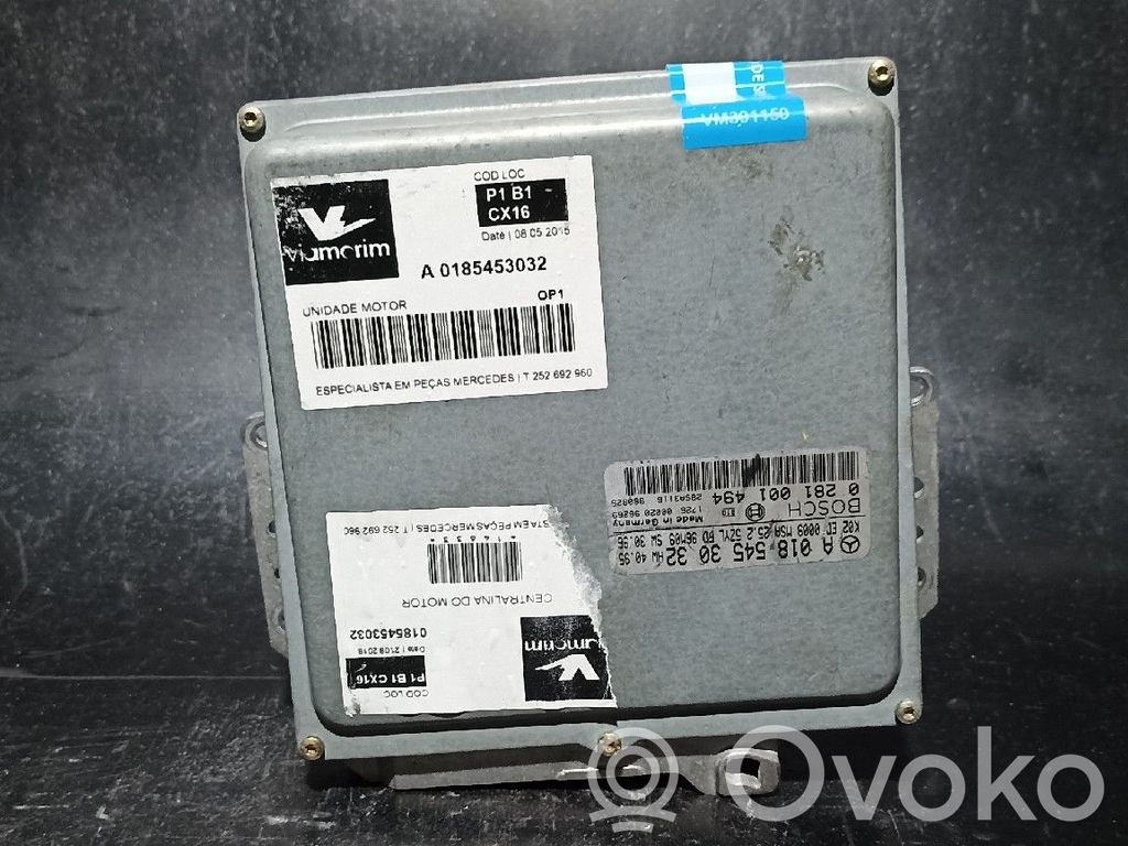 Engine control unit/module   0185453032,A0185453032,K02ED0009MSA252