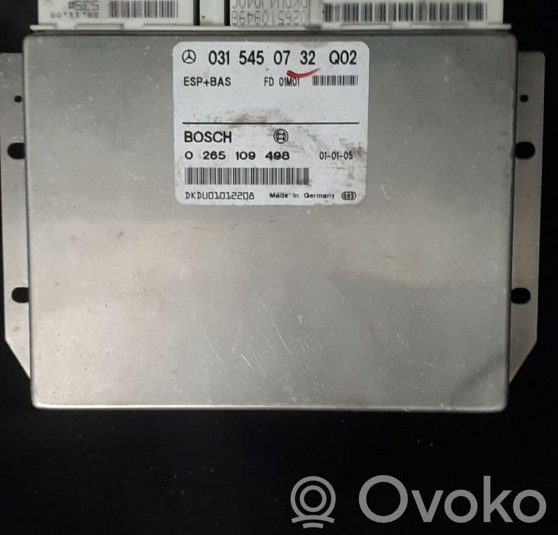Capteur ESP   0315450732,0295455032,A0295455032,A0315450732