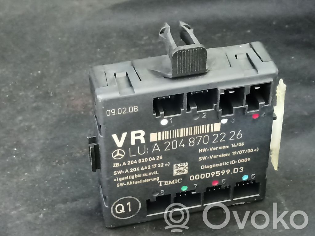 Door control unit/module   2048702226,2048207485,2048702126,2048707626,2128203785,2129009229,A2048207485,A2048702126,A2048702226,A2048707626,A2128203785,A2129009229