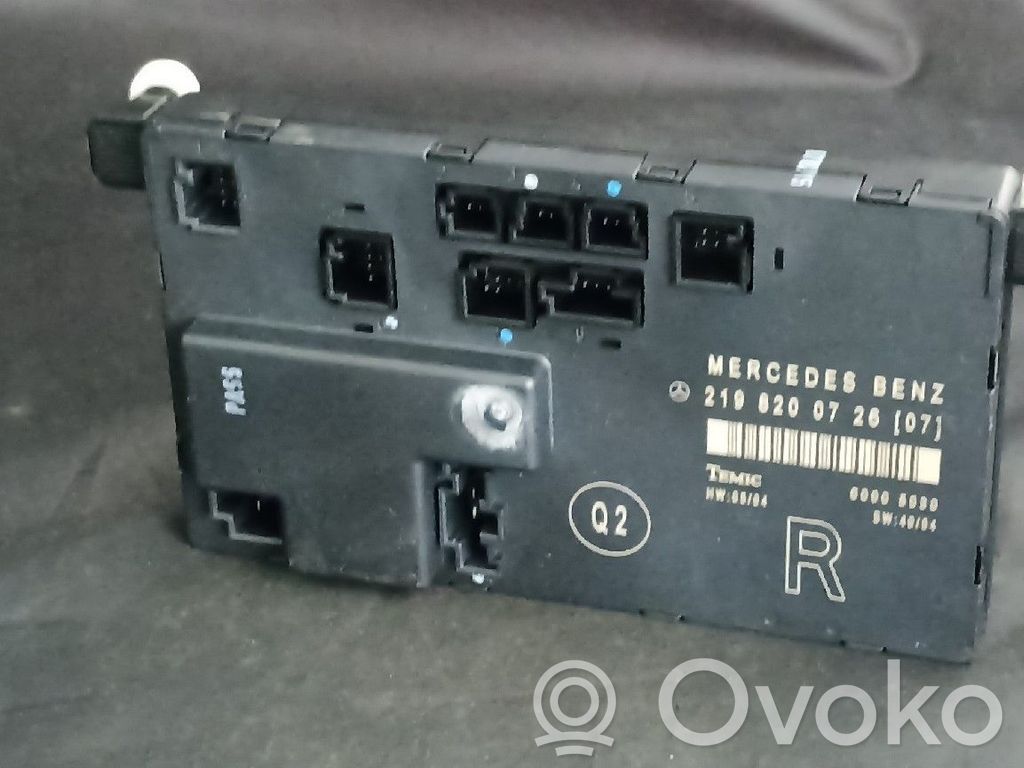 Door control unit/module   2198200726N,2198202026,FRENTEDIREITO