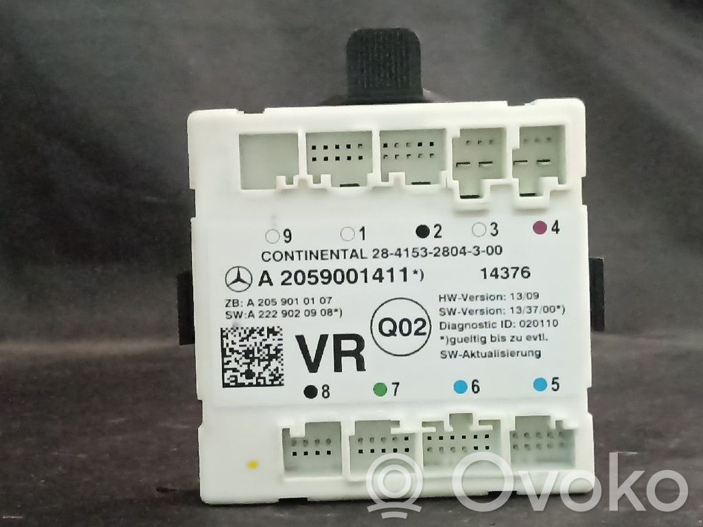 Mercedes-Benz C W205 Door control unit/module 