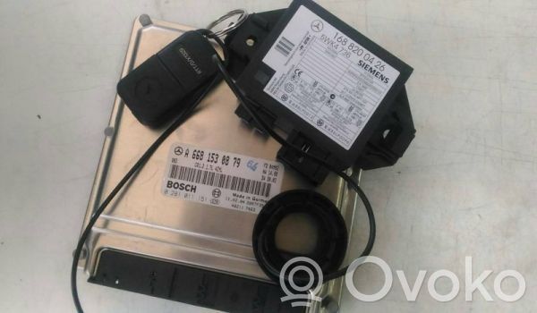 Mercedes-Benz A W168 Imobilaizerio valdymo blokas 