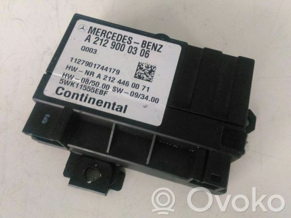 Fuel injection pump control unit/module   2129000306,A2129000306,BOMBACOMBUSTIVEL