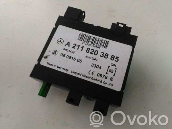 Door central lock control unit/module   2118203885,A2118203885,KEYLESSGO,TRASESQUERDO
